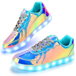 Lucid Glow Sneakers Crystal Clear Illuminators Radiant Transparency Shoes